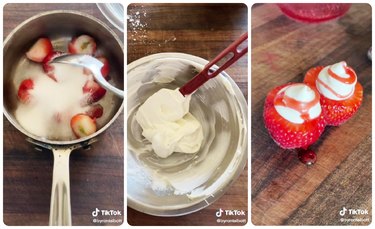 How to make deviled strawberries
