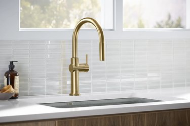 how to tighten kohler bathroom sink faucet