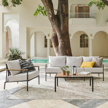Castlery Sorrento Sofa, Lounge Chair, and Coffee Table Set