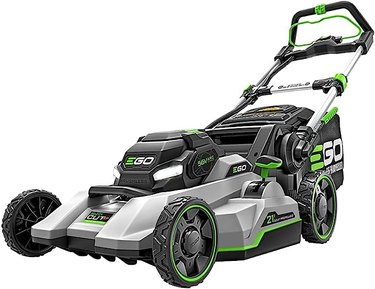 self-propelled battery-powered lawn mower