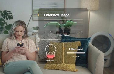 litter robot app control