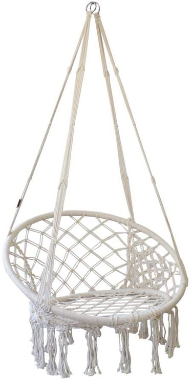 hammock chair with fringe