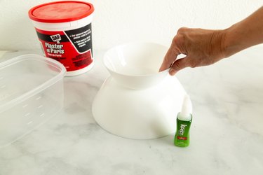 DIY Plaster Decorative Bowl