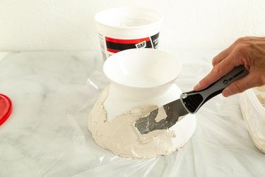 DIY Plaster Decorative Bowl