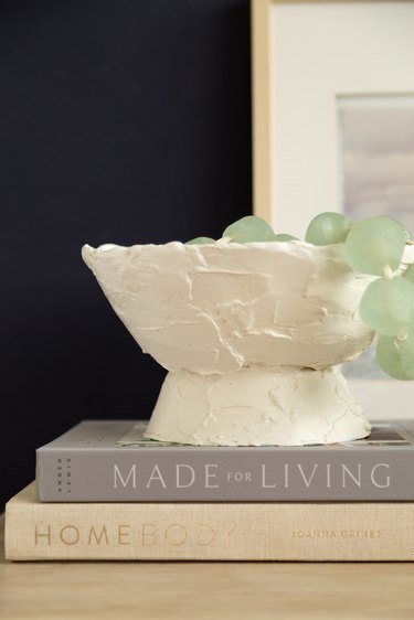 DIY Plaster Decorative Bowl