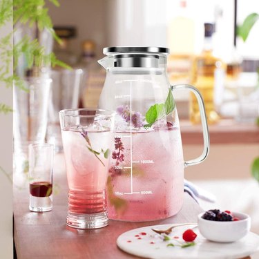Iced Tea in Kettle and Cup
