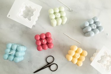 Trendy Bubble Cube Candle Tutorial