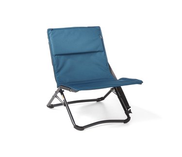 blue beach chair