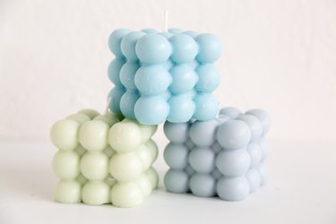 Trendy Bubble Cube Candle Tutorial