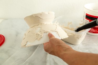 DIY Plaster Decorative Bowl