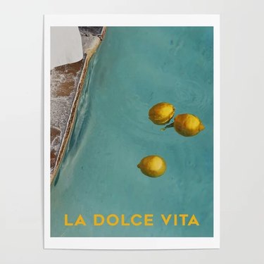 Shop Art Music La Dolce Vita Art Print Poster