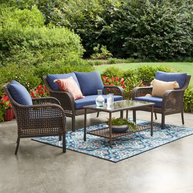 outdoor seating set