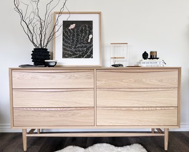 Article Lenia Six Drawer Double Dresser in bedroom