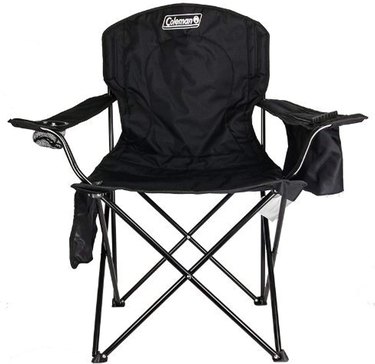 Coleman Adult Camping Chair with Built-In 4-Can Cooler