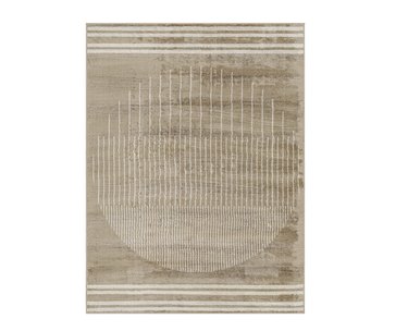 abstract tan rug