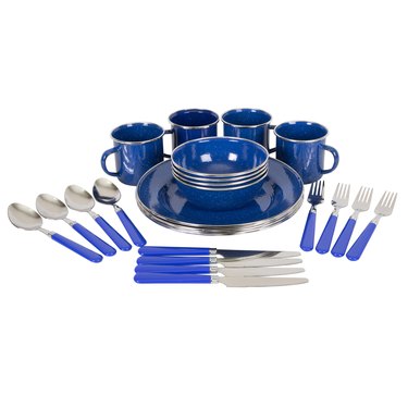 Stansport Enamel Camping Tableware Set