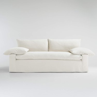 Ever Slipcovered Sofa From Crate & Barrel