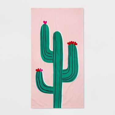 Cactus towel