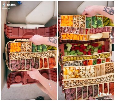 A Snackle Box To Go  Healthy travel snacks, Appetizers easy