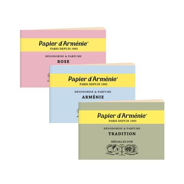 Papier d'Armenie booklets