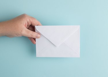 open envelope