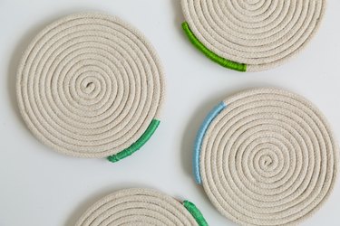 DIY Rope Coasters