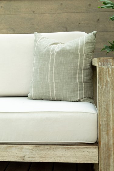 How to make indoor pillows outdoor safe