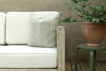 how to make indoor pillows outdoor safe