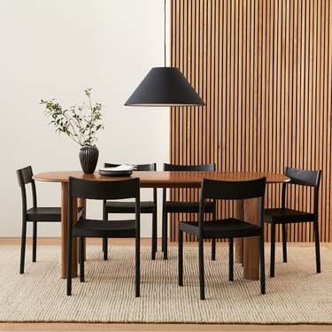 West Elm Anton Solid Wood Dining Table