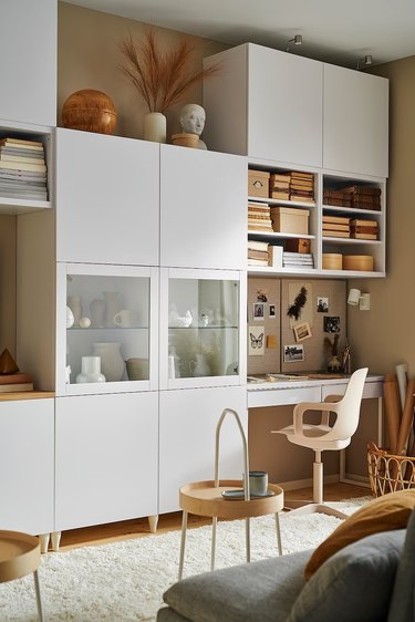 IKEA living room minimalist furniture with besta