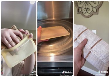 How to use silicone bags to make heating pads