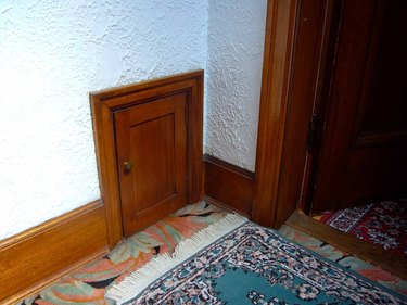 milk door in old home
