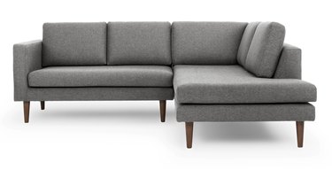 Kardiel Dominique 89" Fabric Sofa Sectional Right