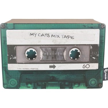 District 70 Mix Tape Cardboard Large Cat Scratcher Toy