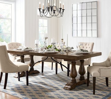 Pottery Barn Lorraine Extending Dining Table