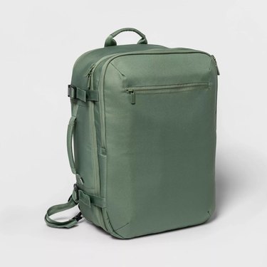 beis travel bag dupe