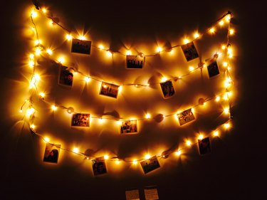 Clip photos to fairy lights