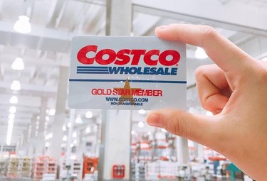 costco gold star card in warehouse