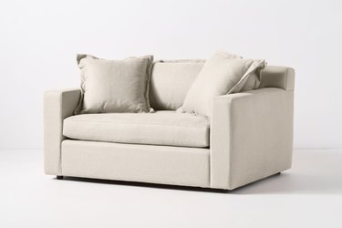 beige sleeper sofa