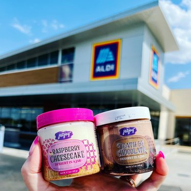 Jar Joy cheesecake dessert jars at Aldi