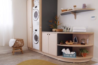 modern laundry room