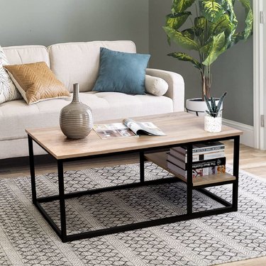 coffee table with storage