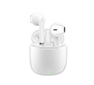 earbuds in white