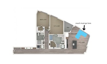 apartment floorplan