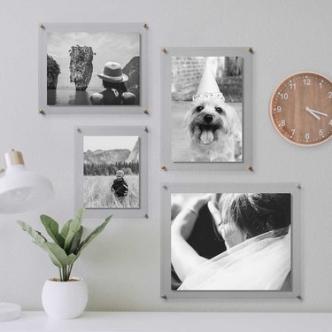 Clear Floating Acrylic Frames (2-pack)