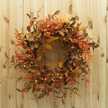 fall wreath for door