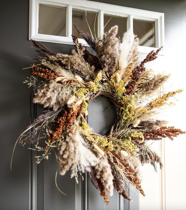 etsy handmade autumn wreath