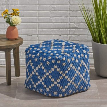 Christopher Knight Home Ophelia Outdoor Cube Pouf
