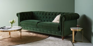 Anthropologie Lyre Chesterfield Sofa