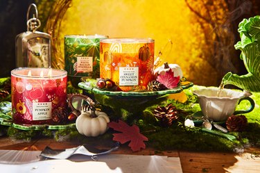 bath and body works fall candles